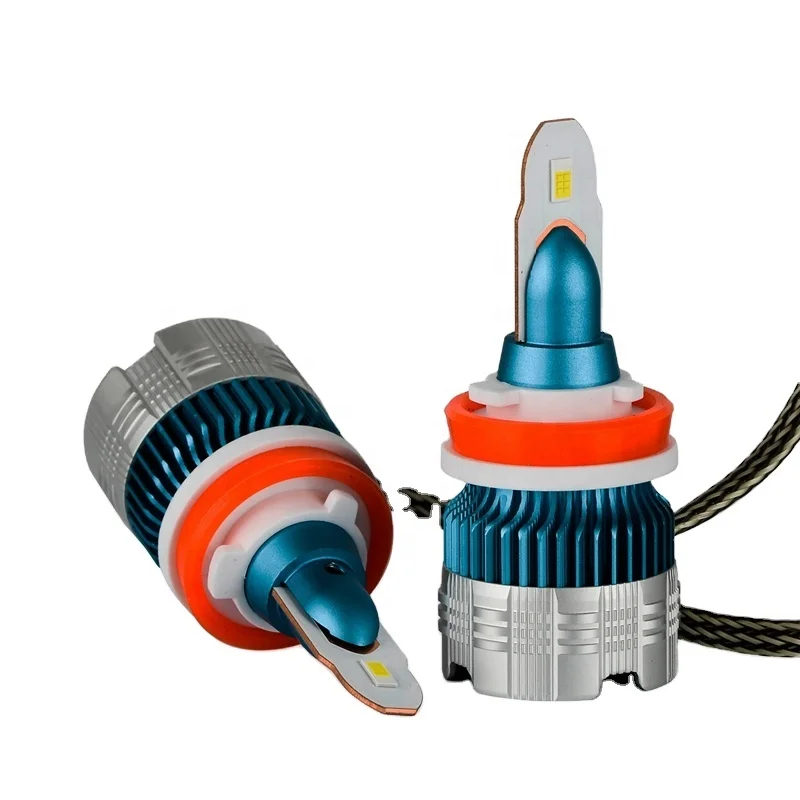 High quality 12V car led lights Mi2 h1 h3 h4 h7 h11 h13 car head bulbs csp chips automotive led headlight for car