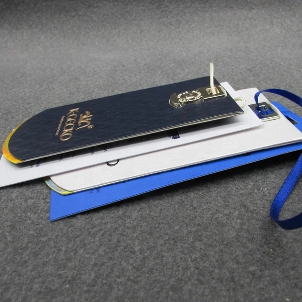 New designed paper hang tags for clothing