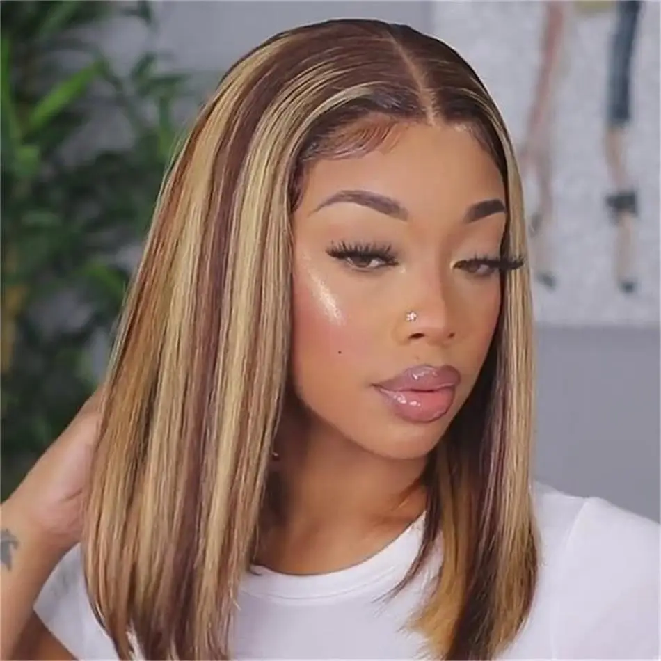 highlight bob wig 1
