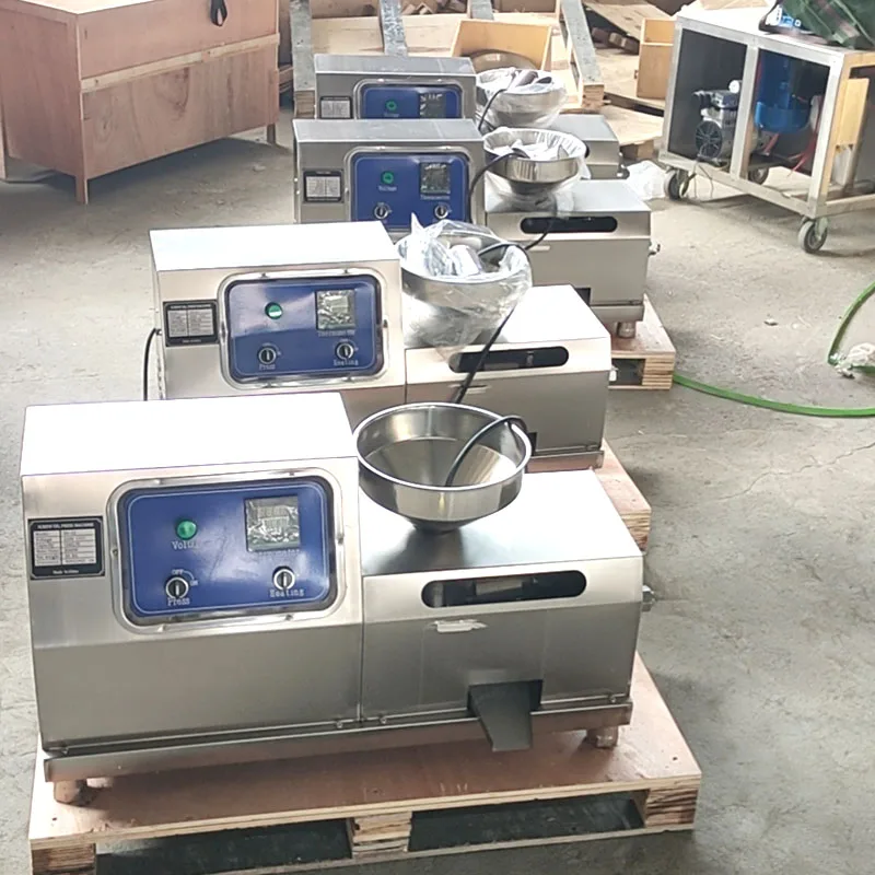 55 Screw Oil Press Machine with Peanuts/walnut/soybeans/pumpkin Fully Automatic Cold or Hot Presser