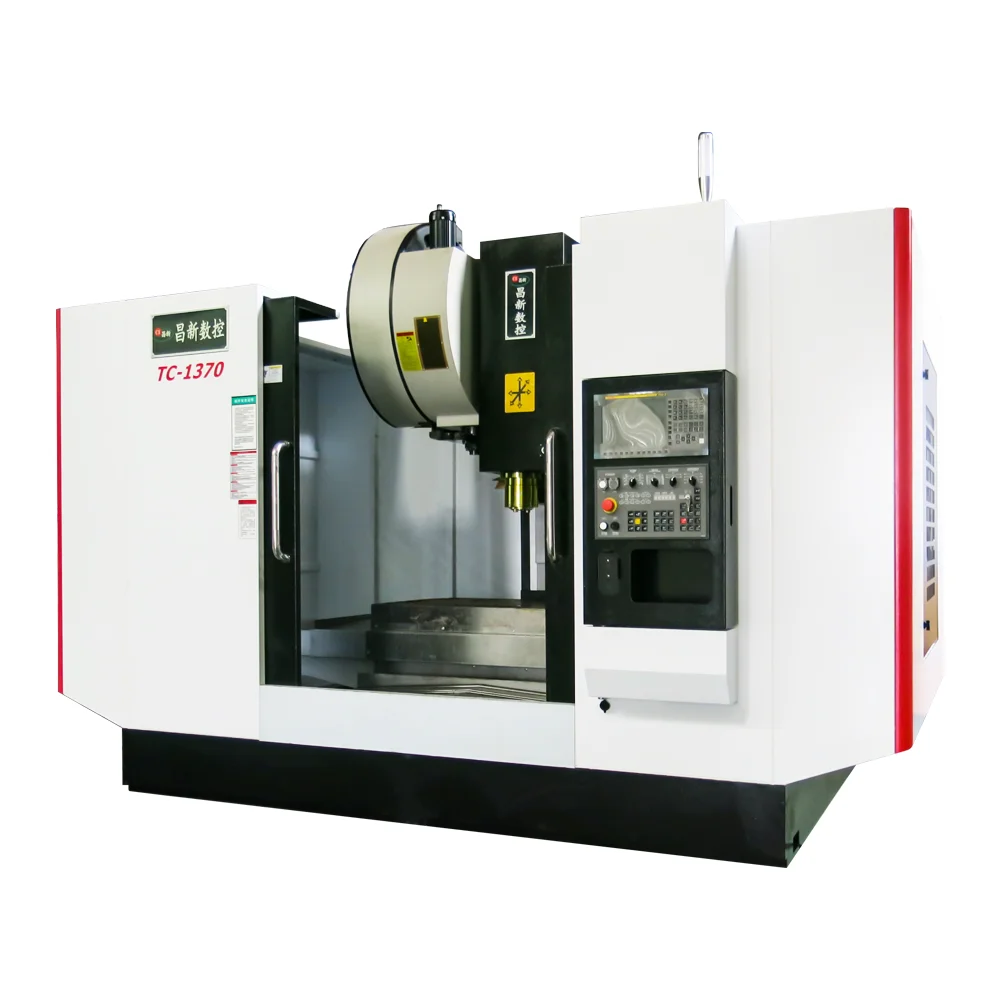 Precision 3-axis 4-axis  5-axis CNC milling vertical machining center with Gsk/Fanuc/Siemens control system