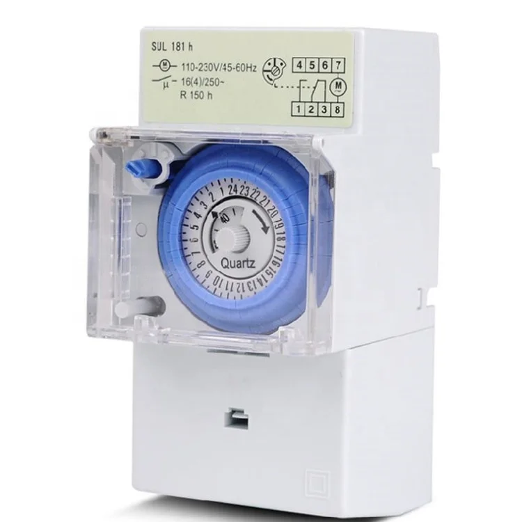 Hot Sale Type 30 Minute SUL181h Mini  24H Mechanical Time Switch AC220V 16A