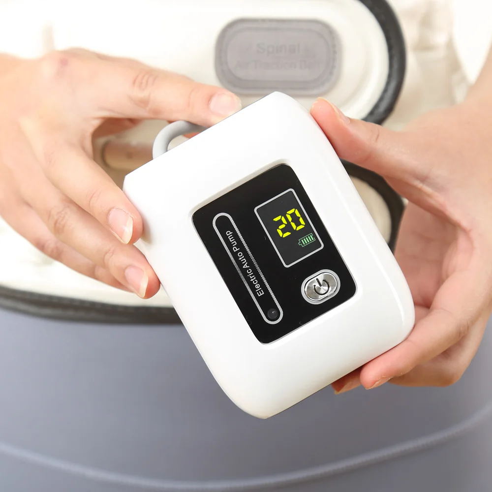 New Decompression Back Brace Spinal Air Traction Belt Lumbar Support Back Support Belt Back Pain Relief With Auto Electric Pumps