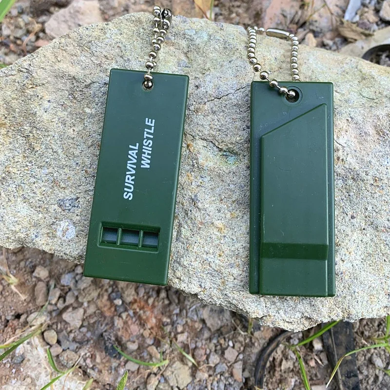 Lightweight Three-frequency Outdoor Survival Whistle Referee Camping Hiking Emergency Whistle