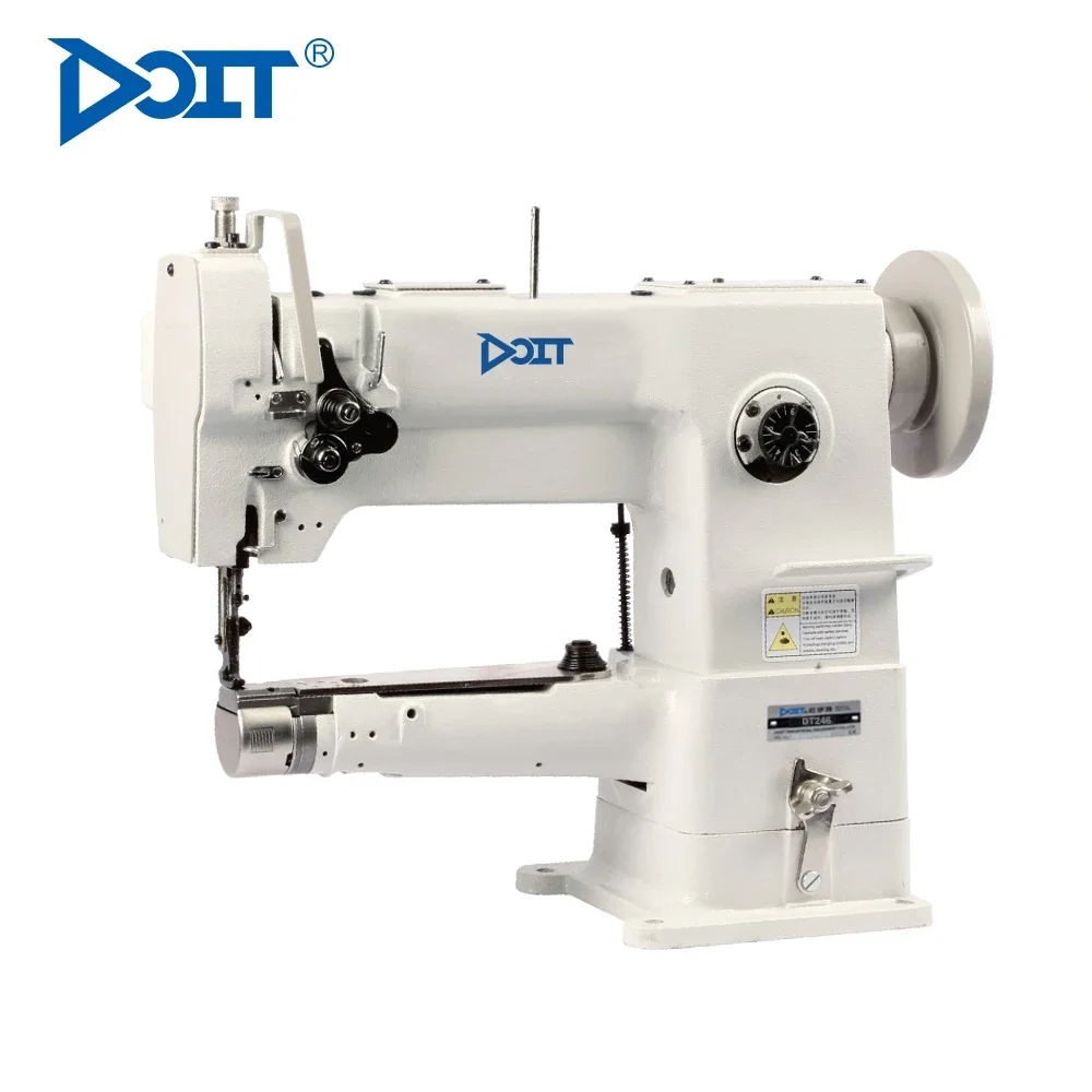 DT-246 Single Needle Unison Feed Cylinder Bed Lockstitch Sewing Machine With Auto Oil Supply Price