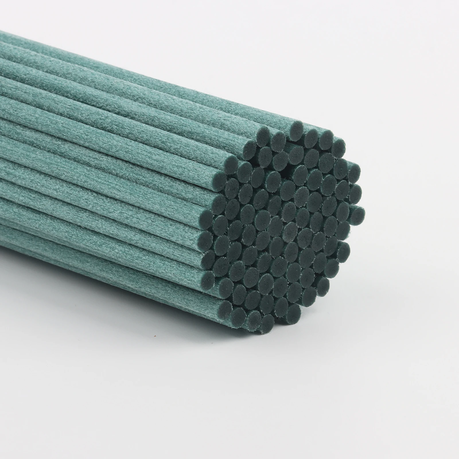 Home Air Freshener Aroma Reed Diffuser Essential Oil Green Fiber Fragrance Reed Diffuser Stick