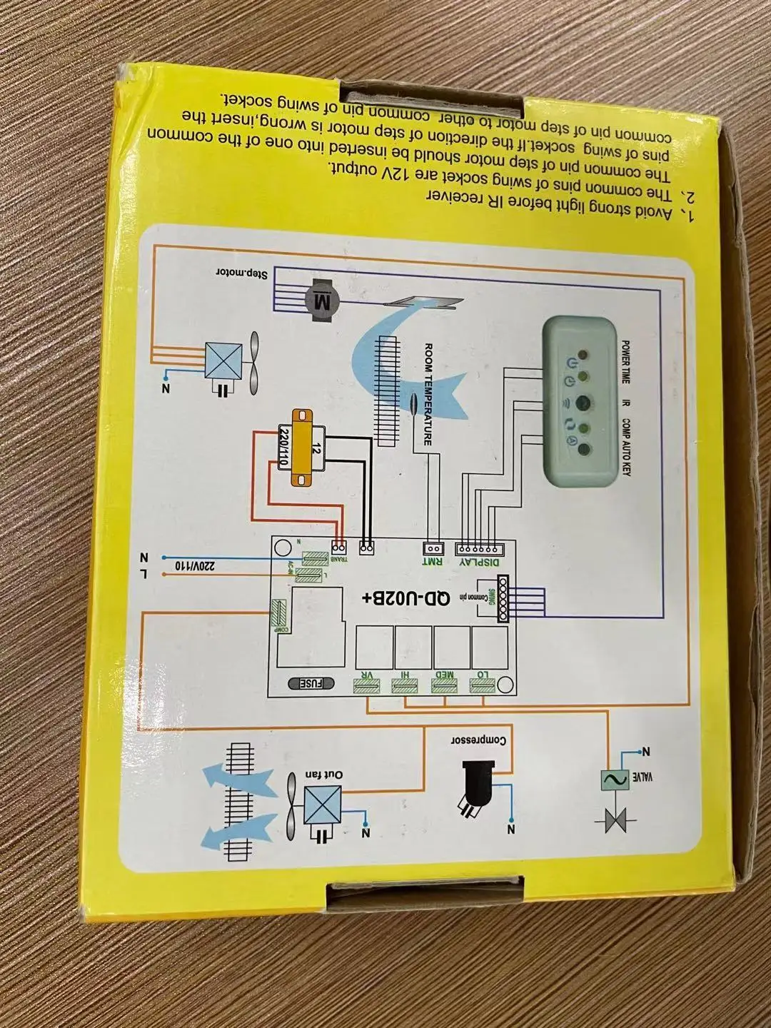 High quality inverter air conditioner 220V with Capacitor 1.5uf universal ac pcb control remote board system
