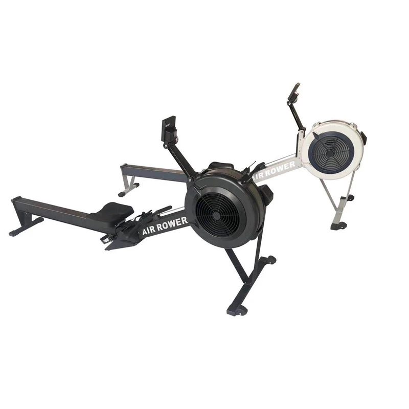 Factory Directly Supply Gym Equipment magnetic air rower seated row machine air rowing machine
