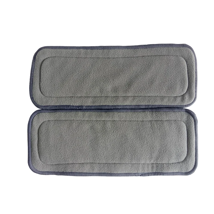 Бесплатный образец тканевых подгузников для новорожденных внутренний бамбуковый подгузник с бамбуковой вставкой