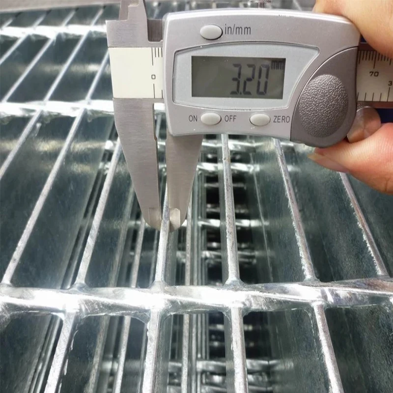 Hot dip galvanized steel grating walkway platform 32*5 webforge steel grating price