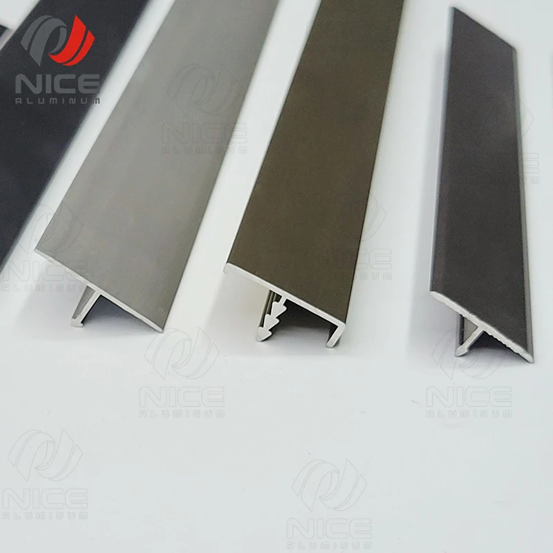 Popular Design I-shaped Line Decorative Trim Strip Metal Wall Tile Trim for Furniture Wall