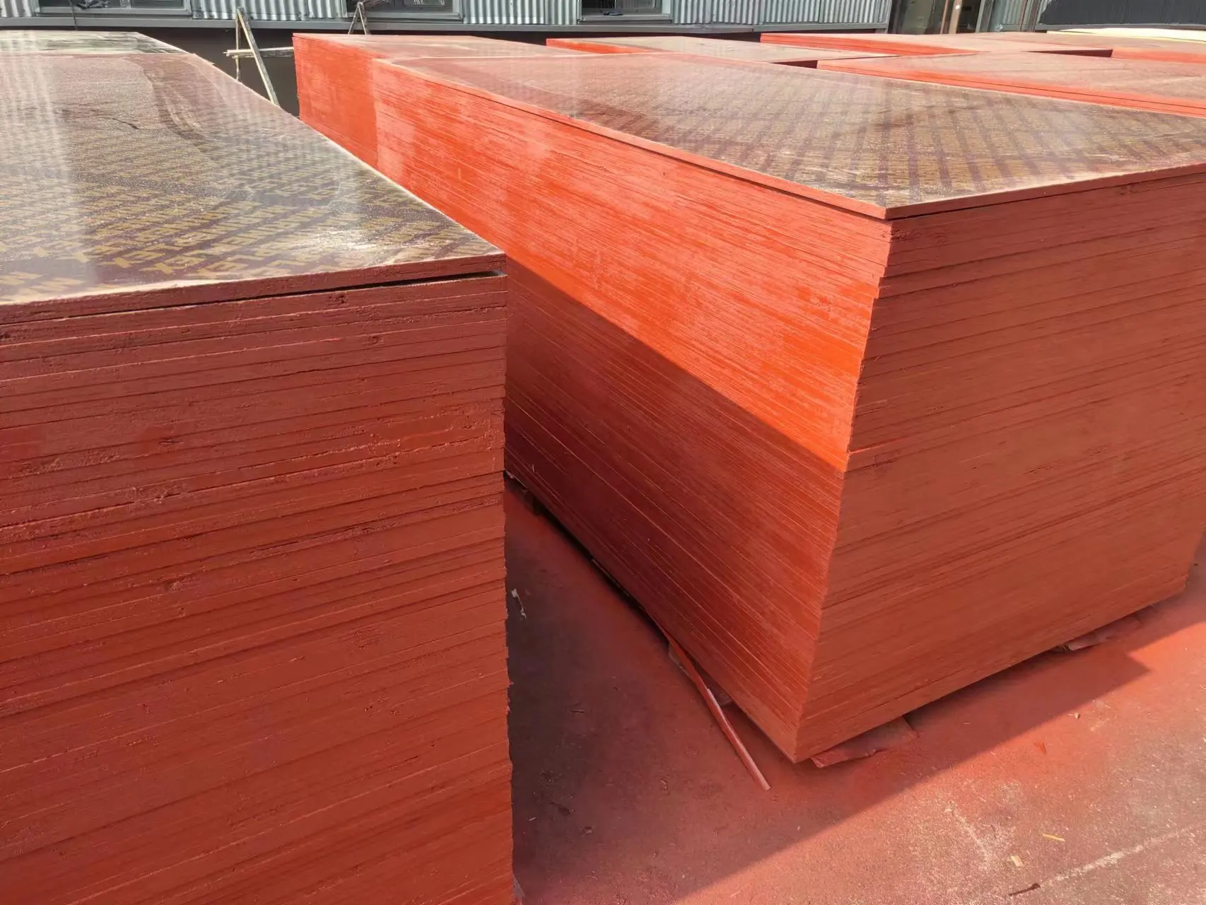 WBP Glue Plain film faced plywood with poplar core/Eucalyptus core