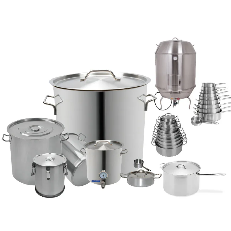 Factory wholesale commerical kitchen pot and pan series Food Equipment kitchen equipment
