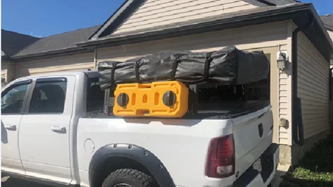 High Quality Offroad Camping 30 Litres Plastic Drum Water Tank Container Plastic Petrol Oil Drum