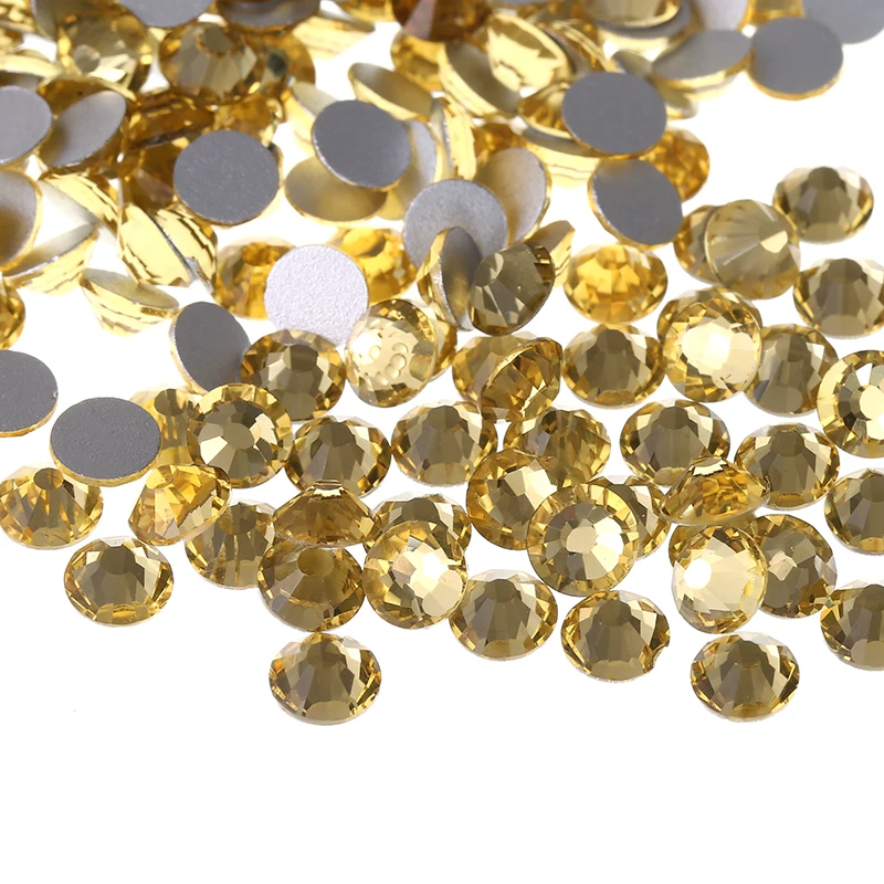 Meiyin Meilin Glass rhinestone Flat back non hotfix crystal rhinestones for DIY sublimation blanks Decoration