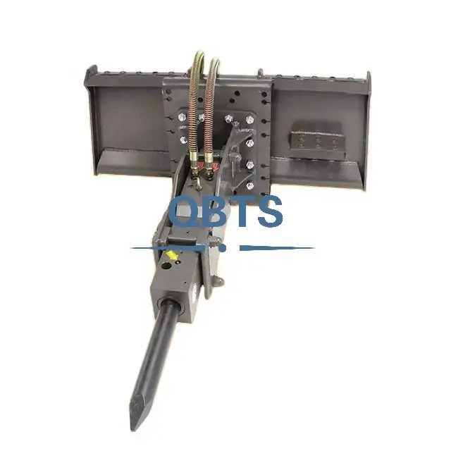 Hydraulic Hammer for Skid Steer Loader  QBTS Rock Pavement Demolition Hydraulic Hammer Construction Machine For Komatsu