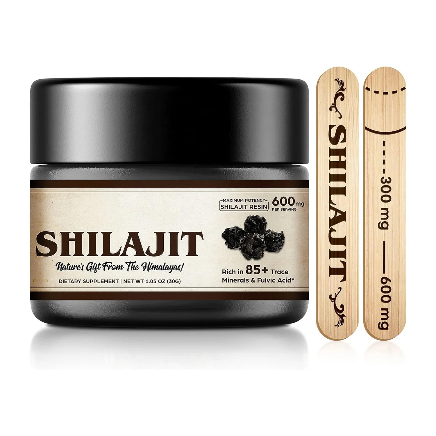 OEM Private Label Shilajit Pure Himalayan Organic Shilajit Resin Fulvic Acid for Energy and Immune Support