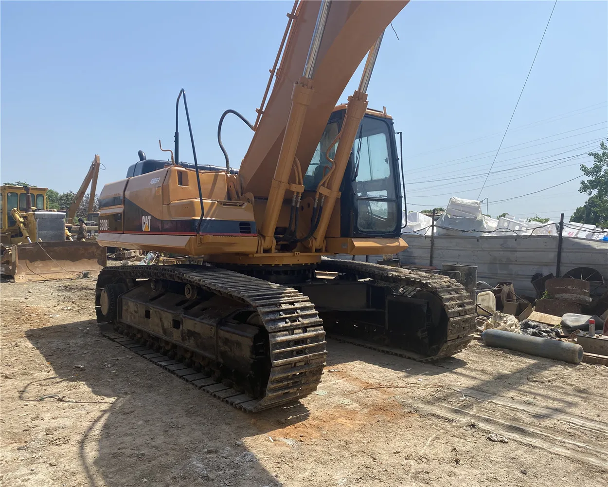 Japanese CAT 330BL Long Reach Crawler Excavator Used Caterpillar 30ton Tracked Excavator 330C