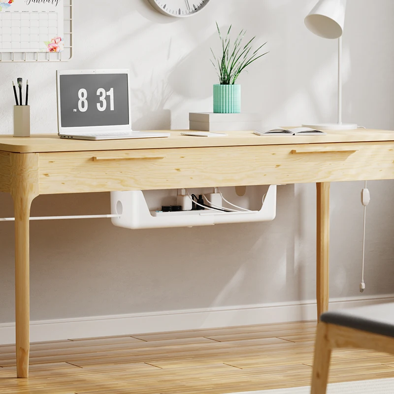 JOYE New Tray Cords Baskets Cord Holders Cable Storage Box Under Desk Cable Management Tray