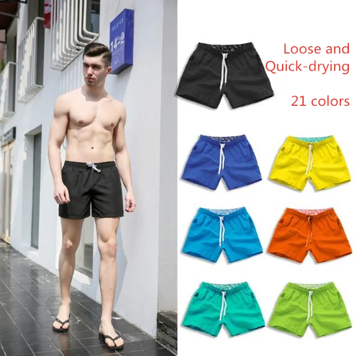 Купальник CUHAKCI мужской, плавки, летняя пляжная одежда для купания, боксеры для серфинга, быстросохнущие шорты с карманами