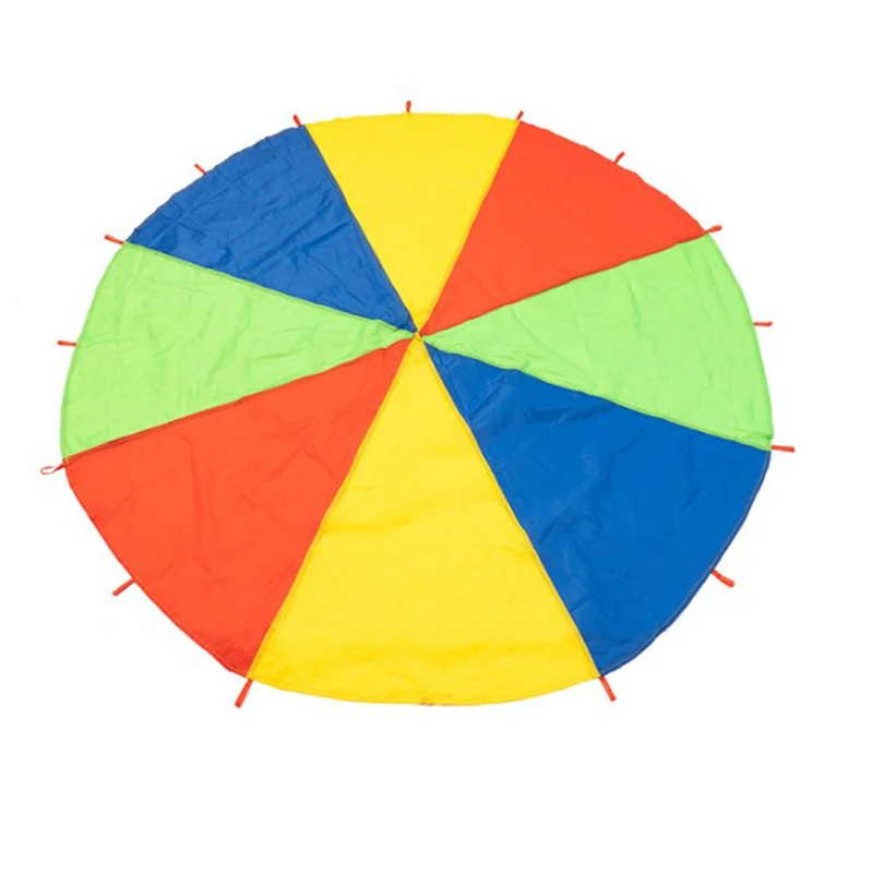 Teamwork GameTeam Building Activity Game Parachute Rainbow Play Parachute