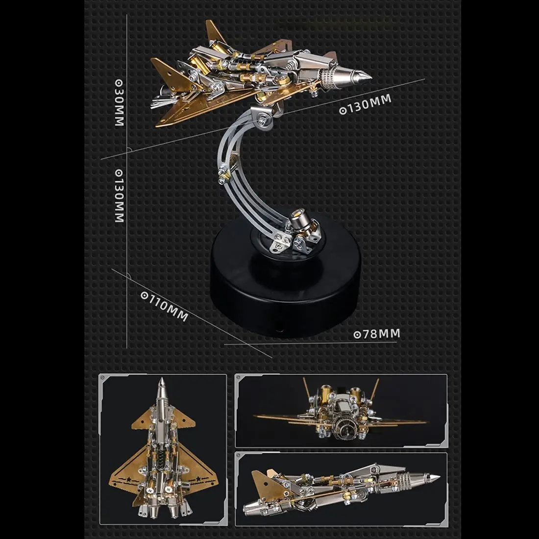 fashion toys 3D jigsaw puzzle for kids superlight Veyron fighter