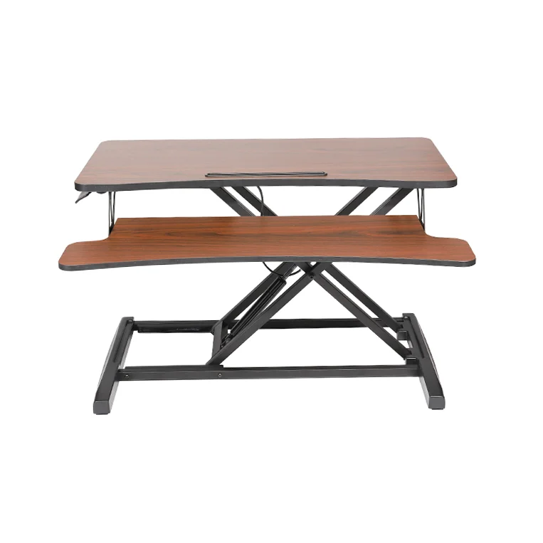 
The Small Desk Frame Can Adjust Height Adjustable Stand Up Desk laptop table standing desk office PC Table 