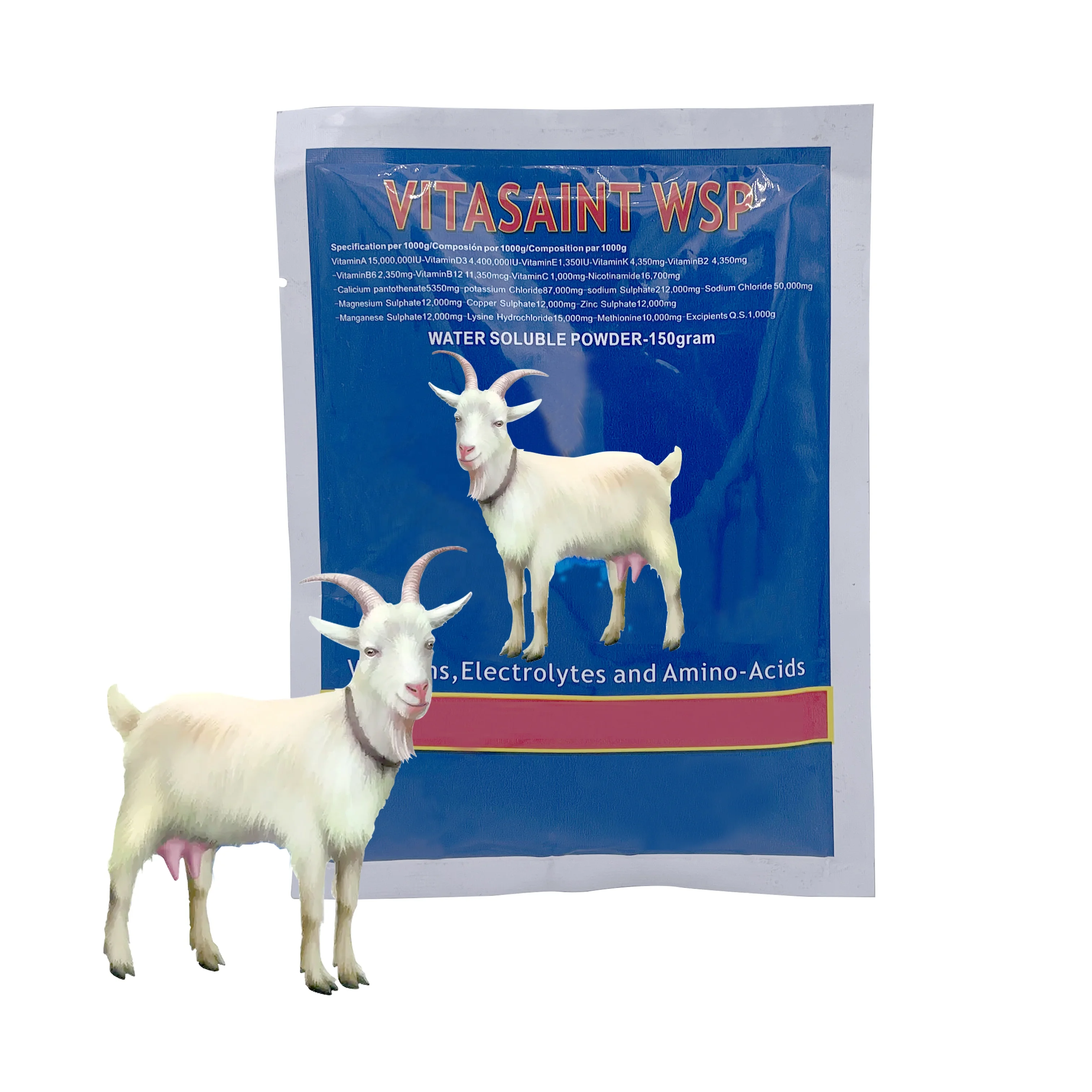 sheep&goat 4% content premix as animal booster for quick growth