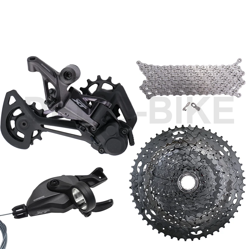 SHIMANO DEORE XT M8100 12-скоростная групповая приставка с переключателем заднего переключателя CN-M6100 цепи оригинальная и Кассетная Звездочка 50T/52T