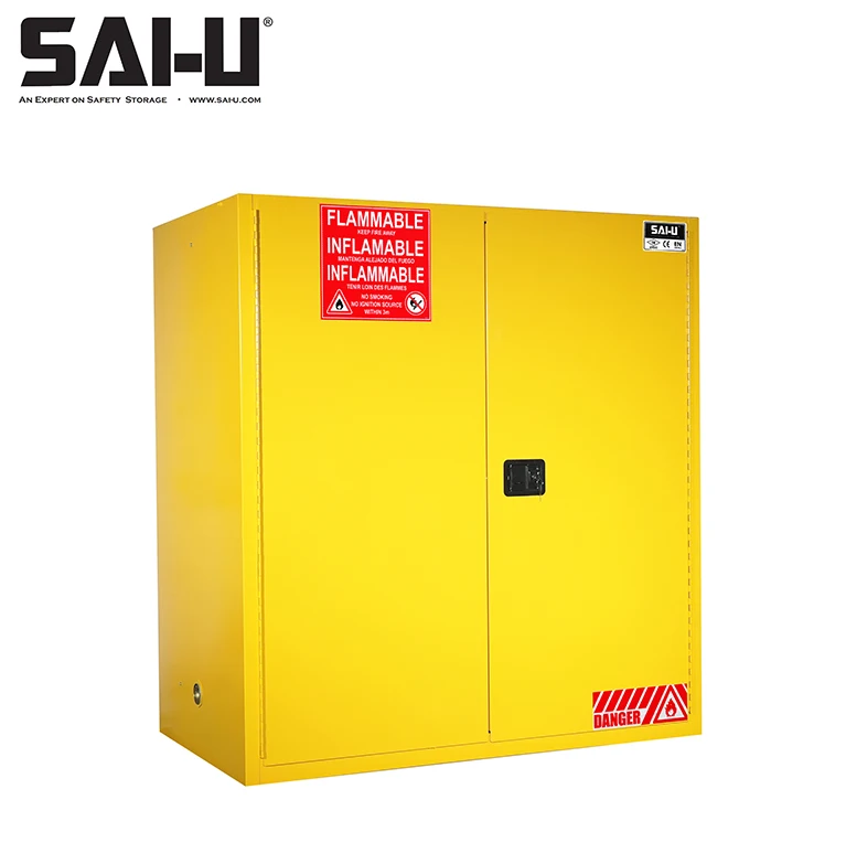 SAI-U 115 Gal Flammable Cabinet Laboratoryl Oil Drum safety storage Laboratory Anti Explosion Safety protection cabinet