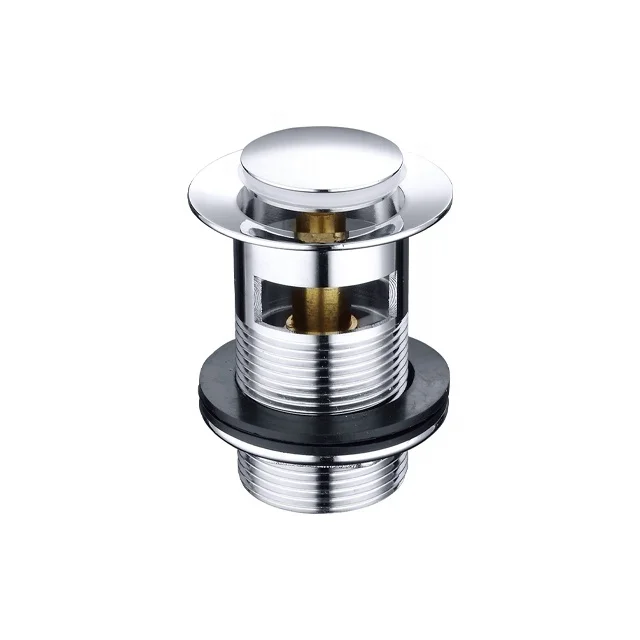 
Sanitaire sink drain fittings basin pop-up brass waste for bathtub 