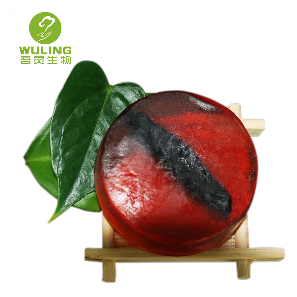 Free Sample Private Label Wholesale Traditional Chinese Herbal Soap with Ganoderma Lucidum Reishi Extract