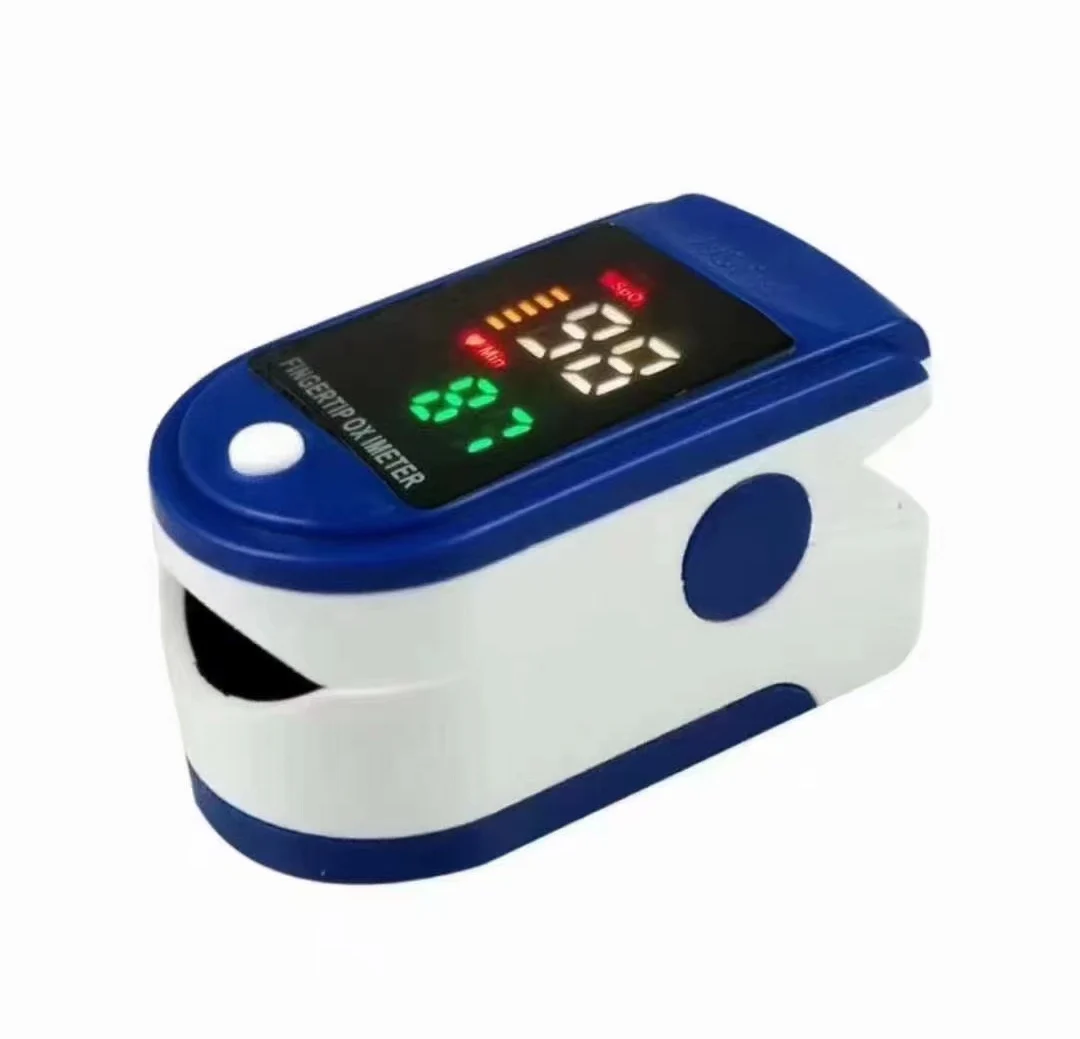Household led finger clip blood oxygen pulse oximetry pulse heart rate monitoring tft screen lk87 finger oximete