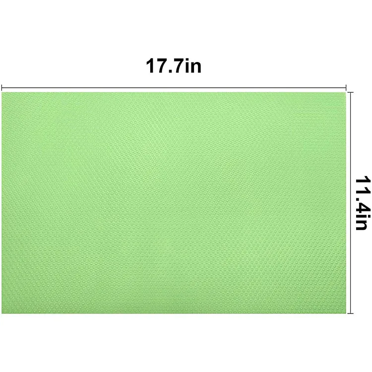 2020 hot sale made in China anti slip Clear eva fridge liner roll for shelf liner kitchen pad cabinet drawer liner