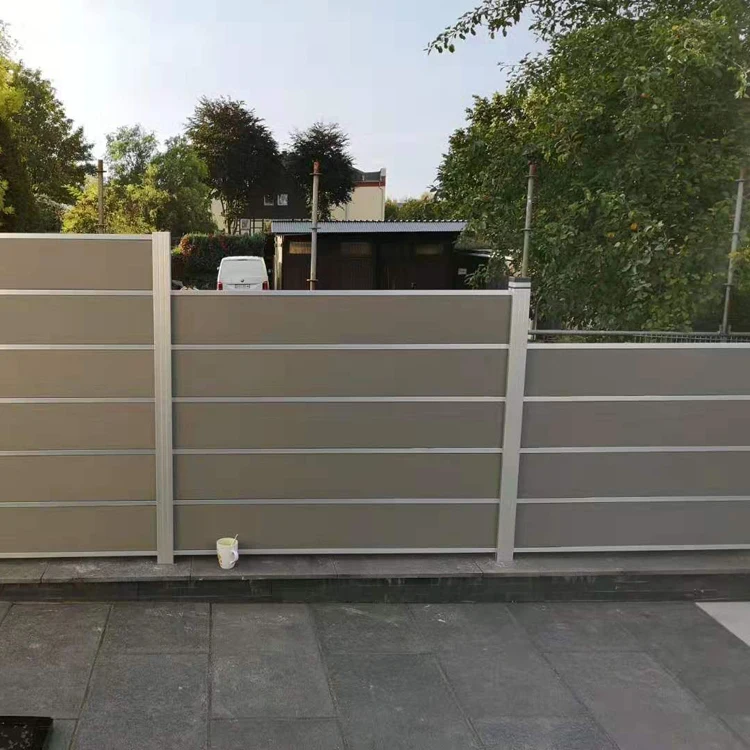 Plastic Composite Manufacturer The Most Popular WPC Wood WPC Fence Wood-plastic Composite Environmental Material Heat Treated