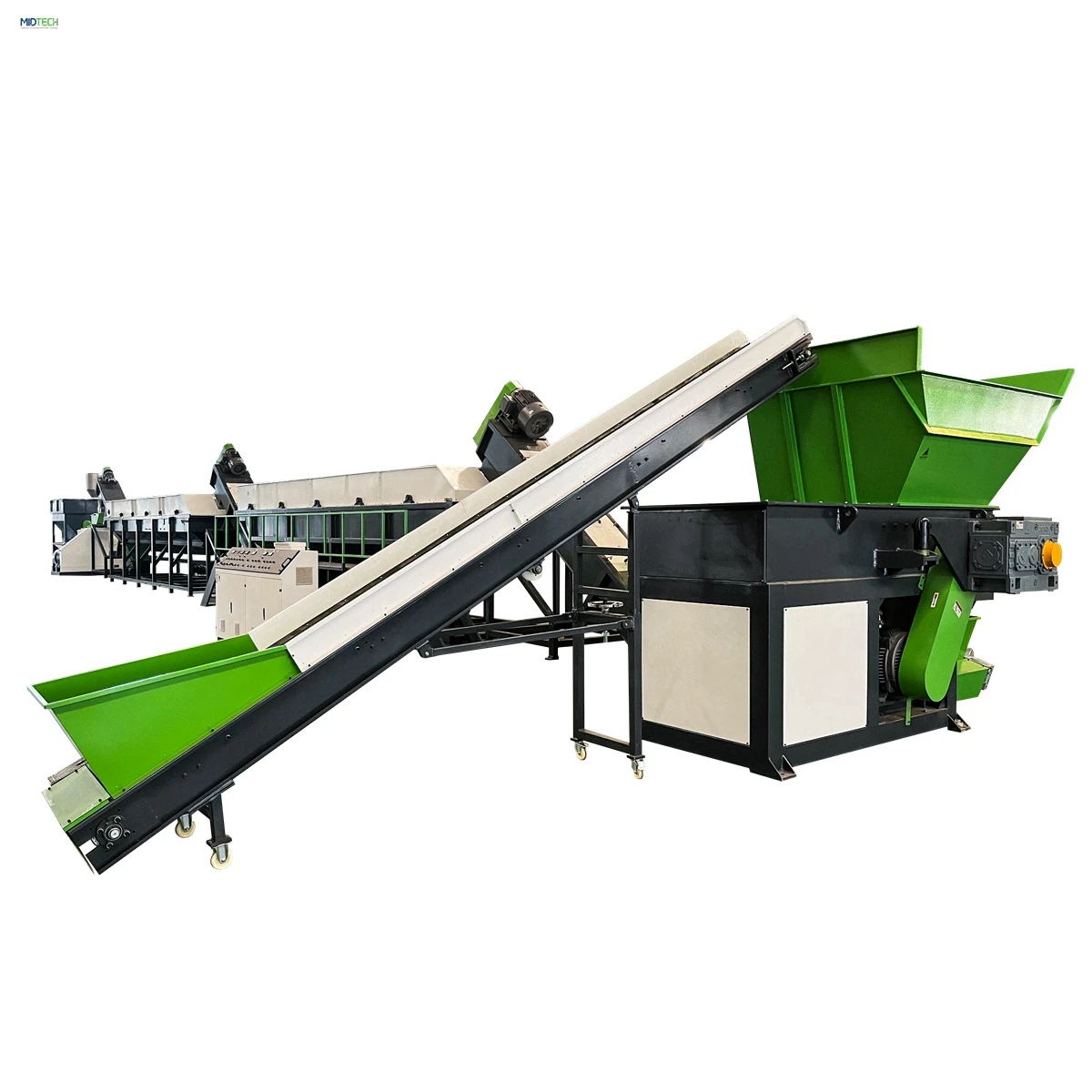 Plastic PE PP Film Bag Crushing Washing Plastic Recycling Machine Line