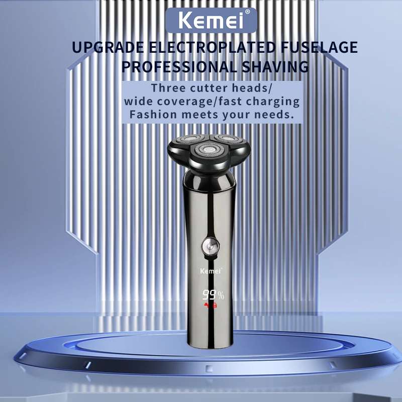 Rapid Heating Ptc Widening Panel Hair Straightener Kemei Km-959 Temperature Adjustment Liquid Crystal Display Hair Straightener