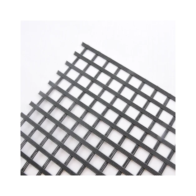 Polyester Geogrid Composite Geotextile Made Of Warp Knitted Terylene