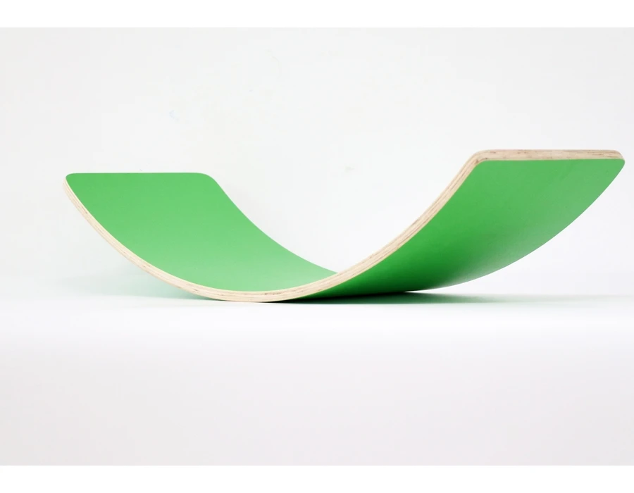 
Wooden Children Toys Wobble Balance Board With Felt Layer And Customized Color Material 