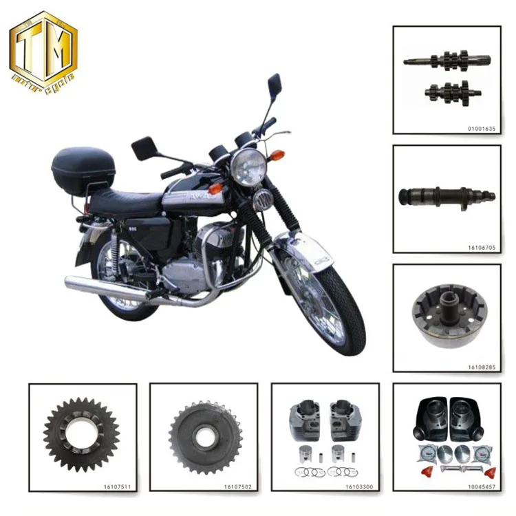 TMMP мотоциклетная магнитная катушка без триггера, запасные части двигателя для JAWA350