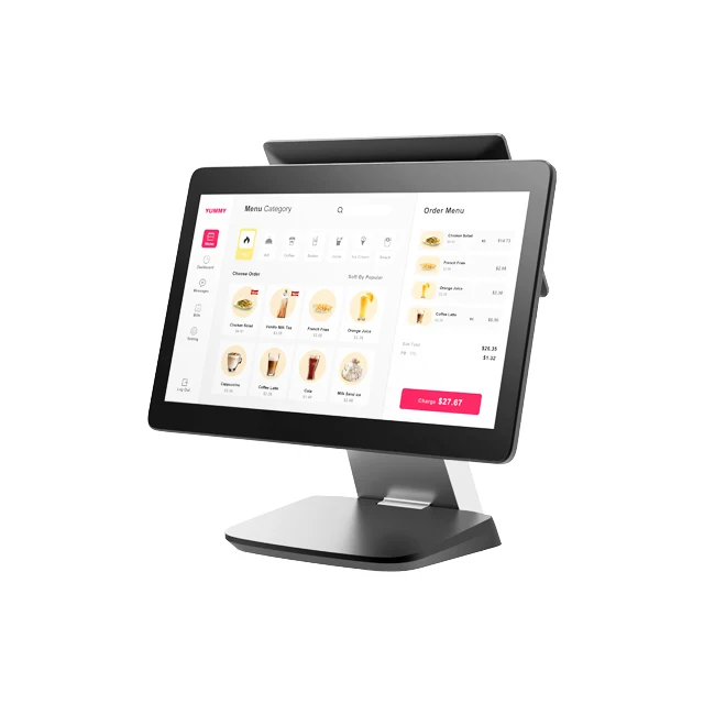 Wholesale pos machine all in one register cash touch screen smart pos systems point of sale windows cash register pos