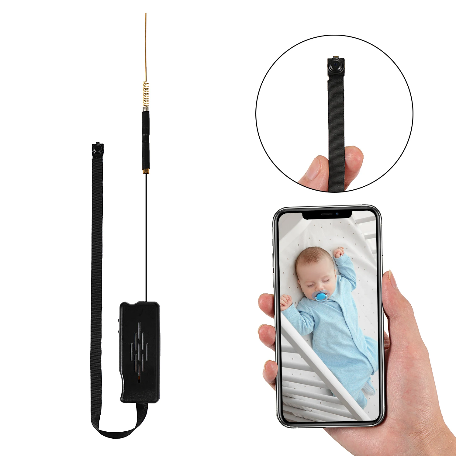 Беспроводная скрытая камера WiFi мини-камера HD 1080P DIY WIFI мини-камера для дома