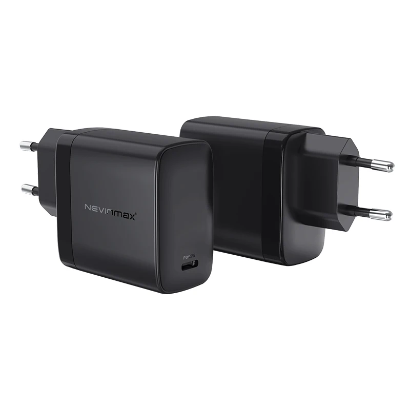  Заводская дешевая цена 65 Вт GaN PD дорожное зарядное устройство USB C один порт с вилкой Стандарта US UK EU