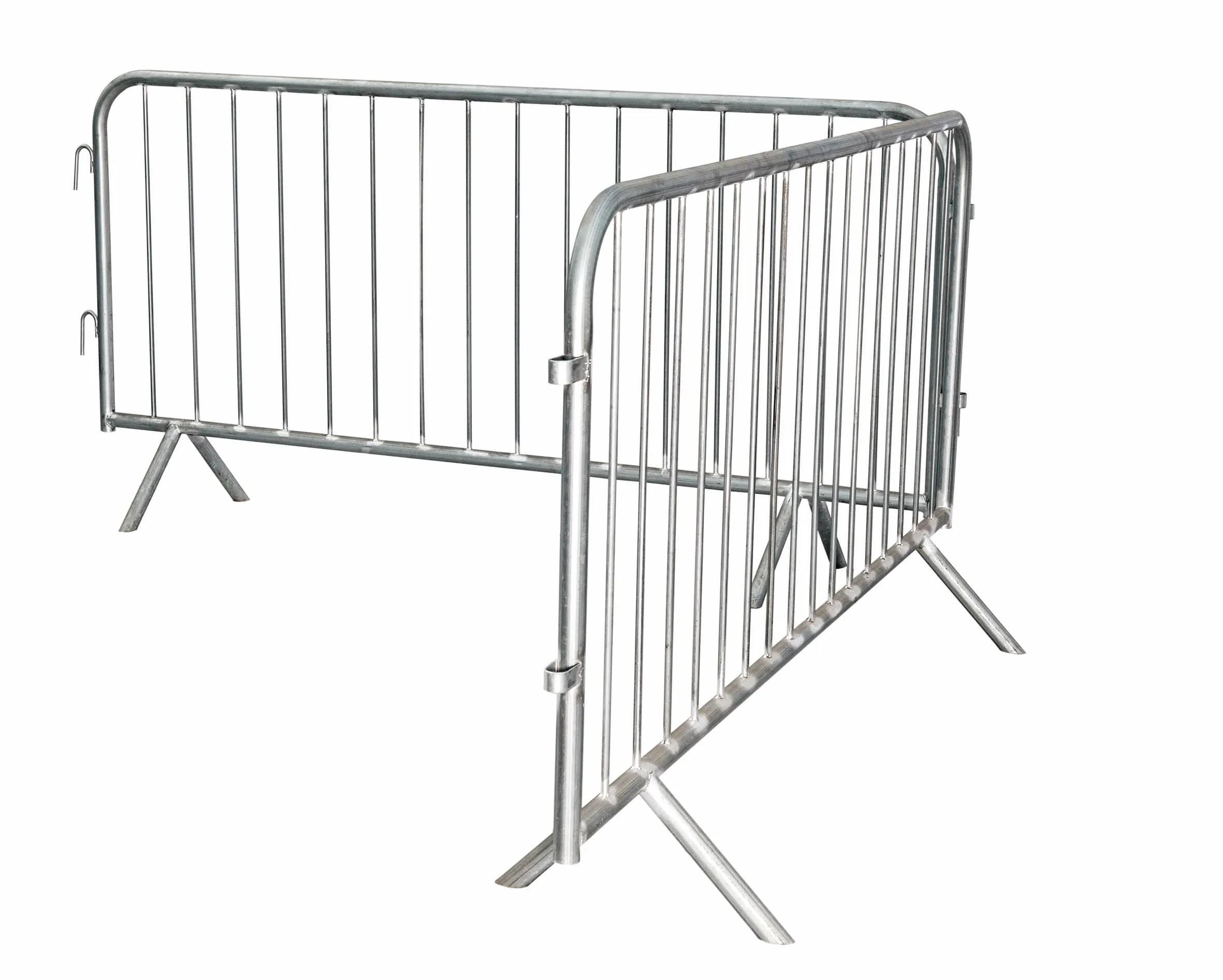 Factory Wholesale High Quality Steel Portable Safety Barriers with detachable feet