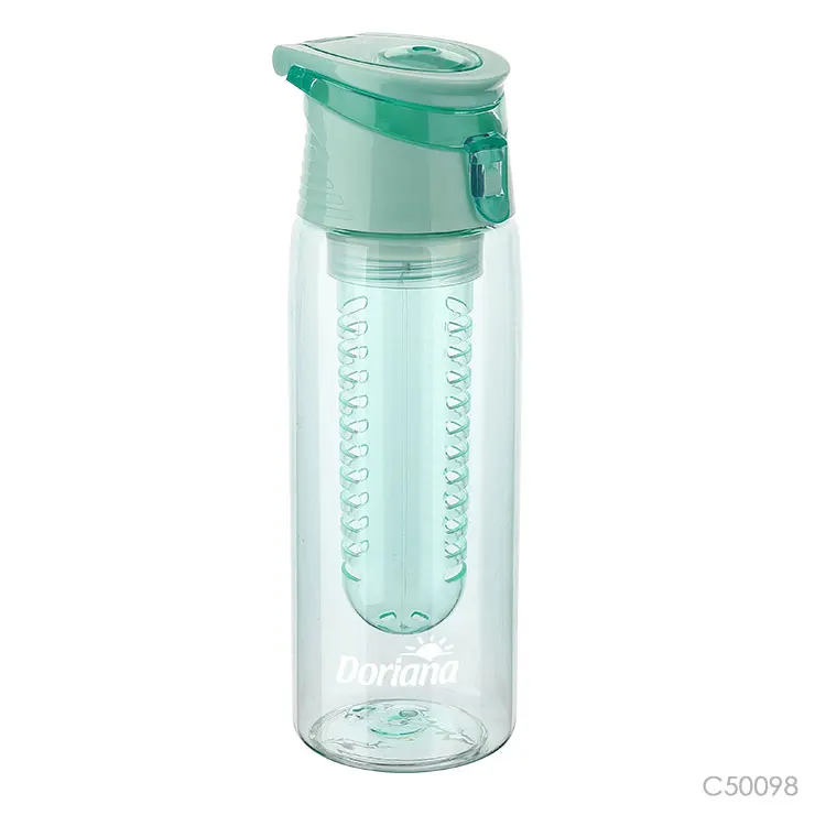 
 Prostar Personalized Custom BPA-free Sport Plastic Bottle  Shaker Water Cup Lemon Juice Fruit Infuser Water Bottles  
