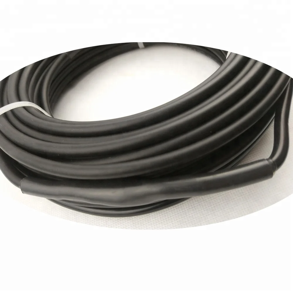 Black Outdoor floor heating cable for Russia