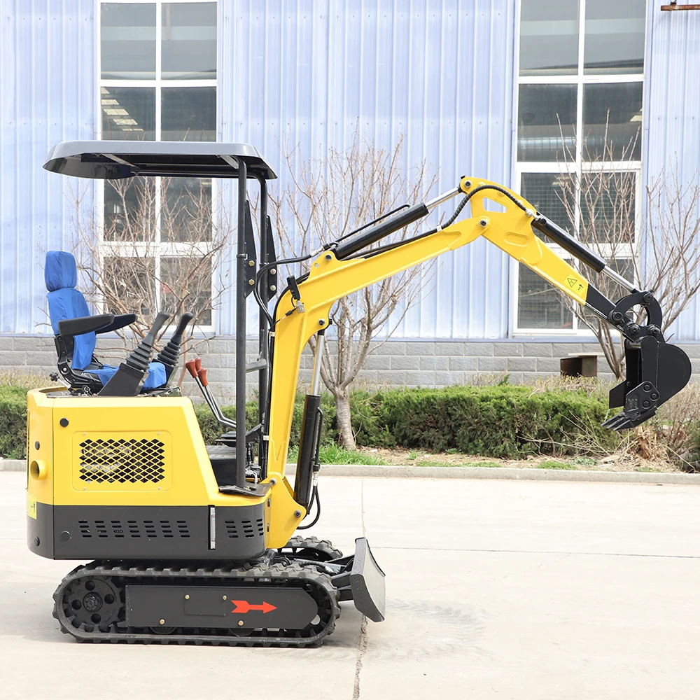 Hengwang Cheap Price HW-15A mini excavator 1 ton 1.2 ton 1.5 ton mini digger new excavators for sale
