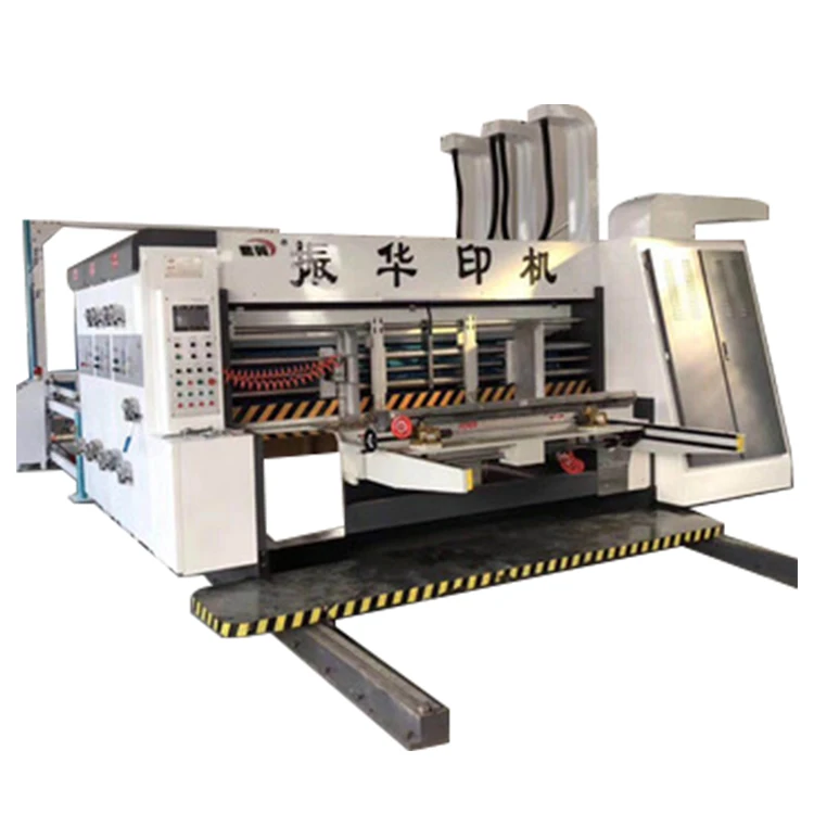 YSF-D Automatic 2/3/4 Colors Flexo Printer Slotter Die Cutter Folder Gluer Machine Carton Printing Slotting Die-Cutting Machine