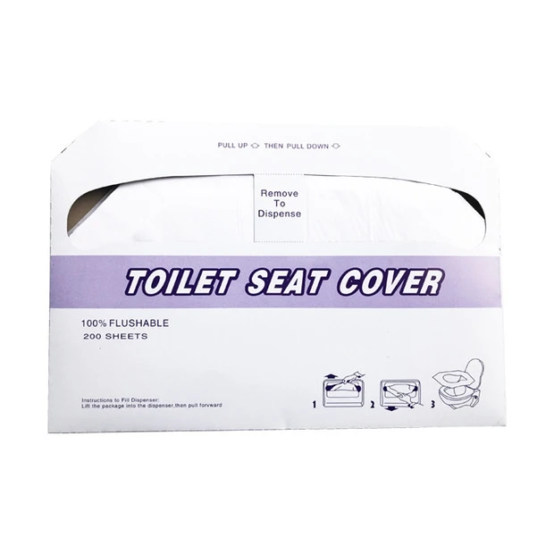 Disposable Flushable Biodegradable Potty Training Seat Liners Toilet Paper Seat Cover