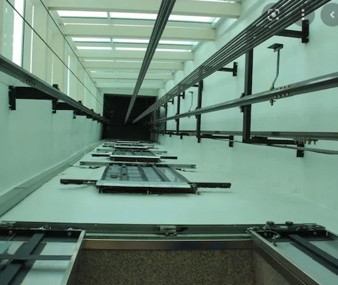 8 Tons 1.0m/s Commercial Freight self moving Elevator 4 Floor 1200KG Hydraulic Lift